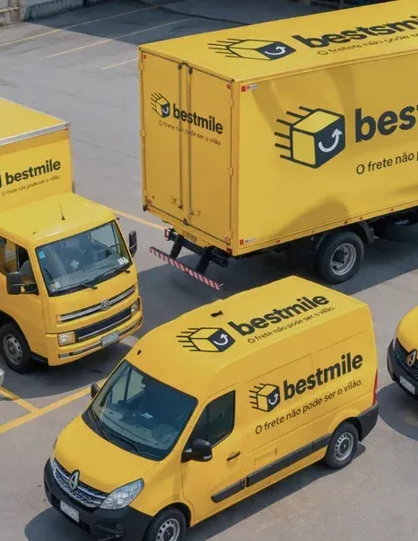 Frota de vans e caminhões Bestmile